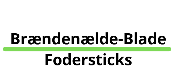 Brændenælde-blade - ShrimpHolm fodersticks, 40 g